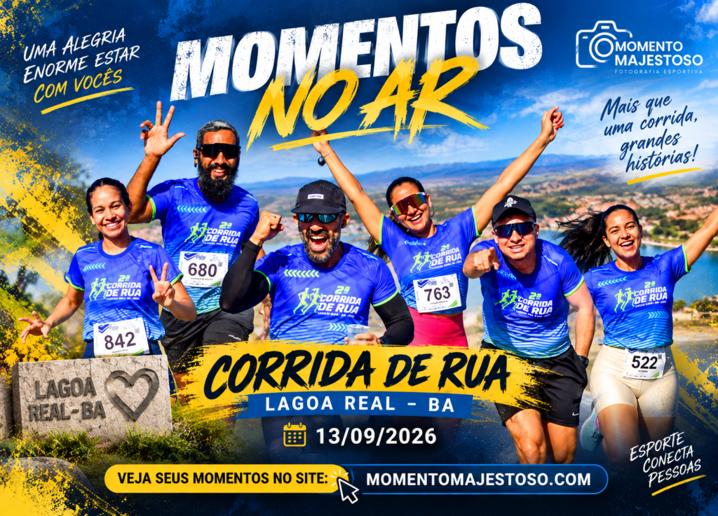 Cartaz Corrida de Rua Lagoa Real